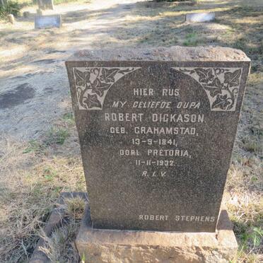 DICKASON Robert 1841-1932