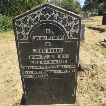 EVERT John 1870-1937