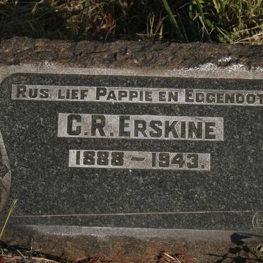ERSKINE C.R. 1888-1943