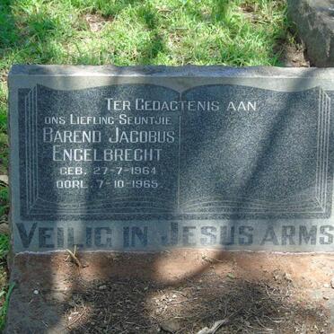 ENGELBRECHT Barend Jacobus 1964-1965