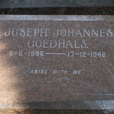 GOEDHALS Joseph Johannes 1886-1948