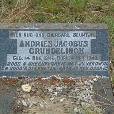 GRUNDELINGH Andries Jacobus 1948-1949