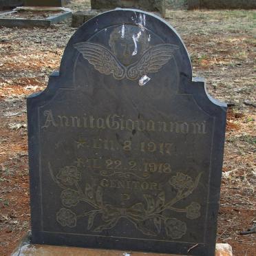 GIOVANNONI Annita 1917-1918