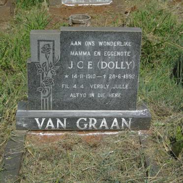 GRAAN J.C.E., van 1910-1992