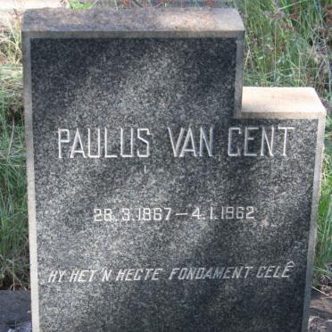 GENT Paulus, van 1867-1962