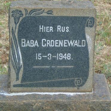GROENEWALD 1948