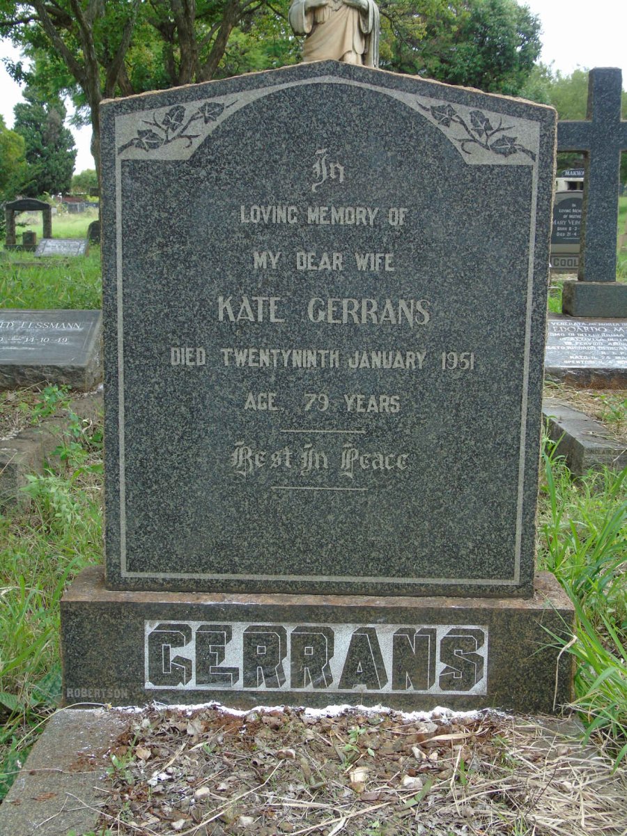 GERRANS Kate -1951