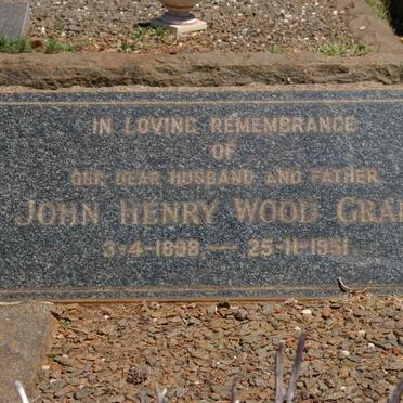 GRANT John Henry Wood 1898-1951