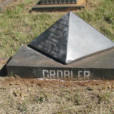 GROBLER Jacobus Johannes 1906-1960