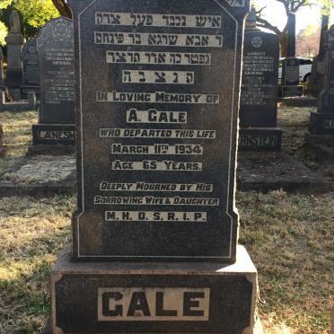 GALE A. -1934