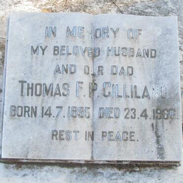 GILLILAND Thomas F.P. 1895-1966