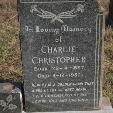 GREEN Charlie Christopher 1887-1956 &amp; Maria C.M. 1903-1975