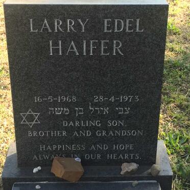 HAIFER Larry Edel 1968-1973