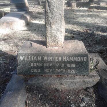 HAMMOND William Winter 1886-1928