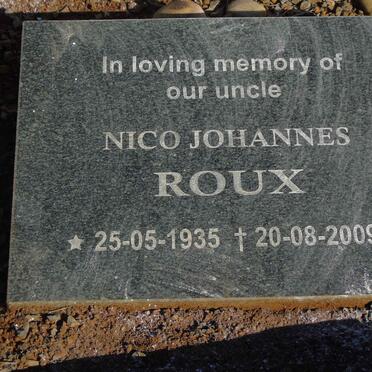 ROUX Nico Johannes 1935-2009