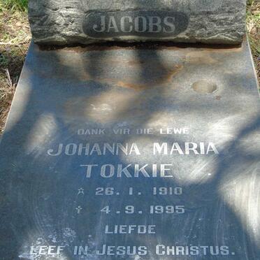 JACOBS Johanna Maria 1910-1995