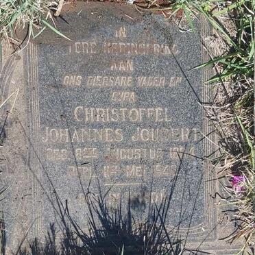 JOUBERT Christoffel Johannes 1864-194?