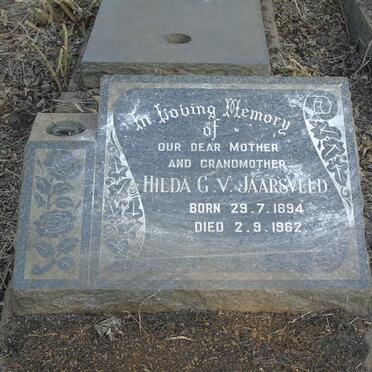 JAARSVELD Hilda G., v. 1894-1962