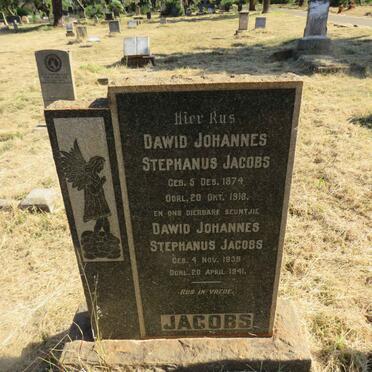 JACOBS Dawid Johannes Stephanus 1874-1918 :: JACOBS Dawid Johannes Stephanus 1939-1941