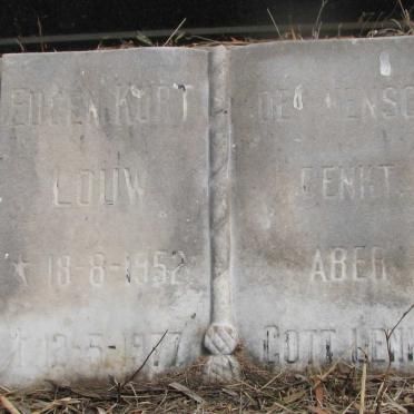 KLINGHARDT Christina Isabella nee VREY 1898-1958 :: LOUW Eugen Kurt 1952-1977
