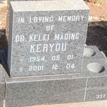 KERYOU Kelei Mading 1954-2001
