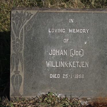 KETJEN Johan, WILLINK -1956