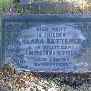 KETTERER Klara -1962