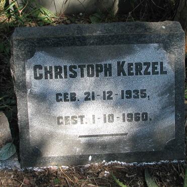 KERZEL Christoph 1935-1960
