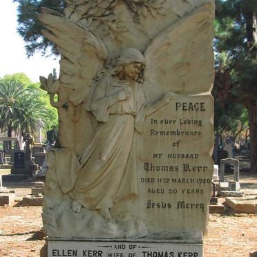 KERR Thomas -1920 &amp; Ellen 1889-1975