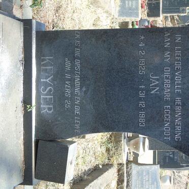 KEYSER Jan 1925-1983