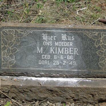 KIMBER M. 1866-1949