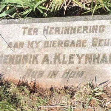 KLEYNHANS Hendrik A. 