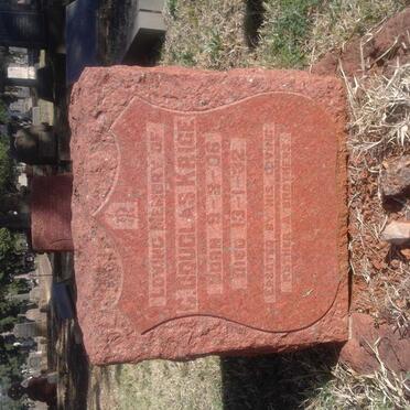 KRIGE C. Douglas 19?6-1932
