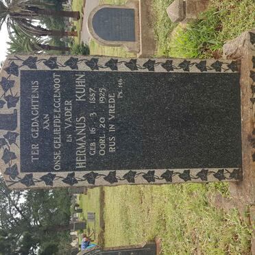 KUHN Hermanus 1887-1925