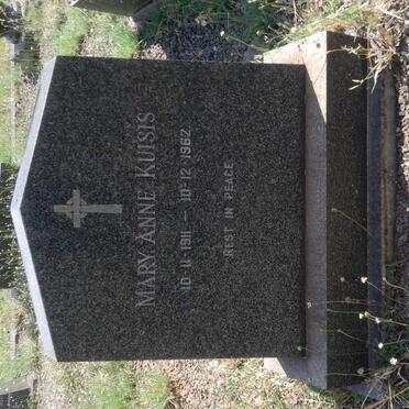 KUISIS Mary Anne 1911-1962