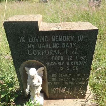 KRUGER Corporal J.J. 1953-1956