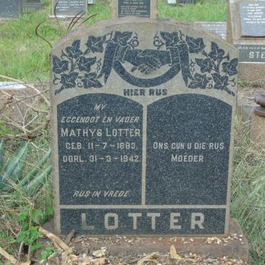 LOTTER Mathys 1883-1942
