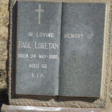 LORETAN Paul 1885-