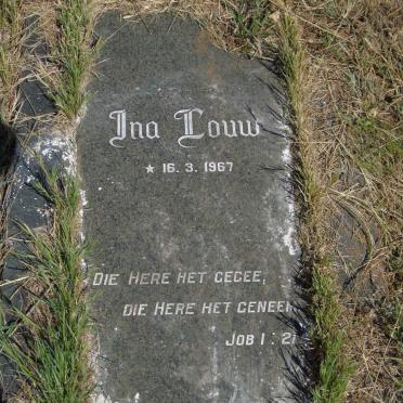 LOUW Ina 1967-1967