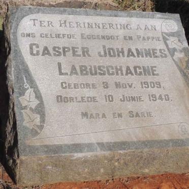 LABUSCHAGNE Casper Johannes 1909-1940