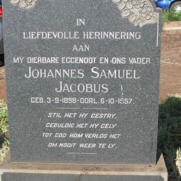 LANGE Johannes Samuel Jacobus, de 1898-1957