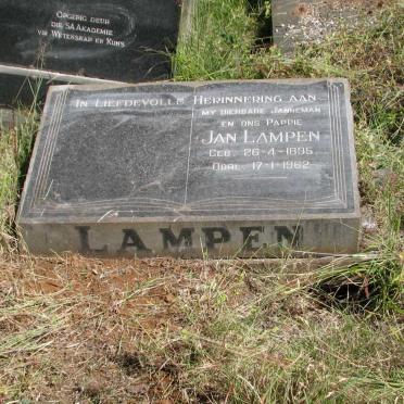 LAMPEN Jan 1895-1962