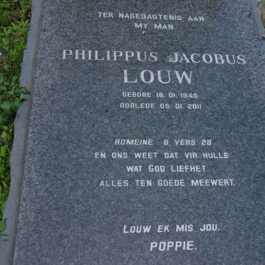 LOUW Philippus Jacobus 1945-2011