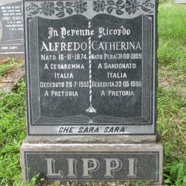 LIPPI Alfredo 1874-1955 &amp; Catherina 1889-1980