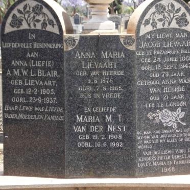 LIEVAART Jacob 1868-1947 &amp; Anna Maria VAN HEERDE 1875-1965