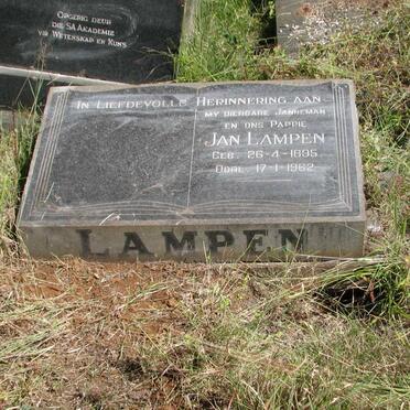 LAMPEN Jan 1895-1962