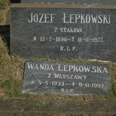 LEPKOWSKI Jozef 1896-1977 :: LEPKOWSKA Wanda 1933-1997