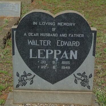 LEPPAN Walter Edward 1885-1949