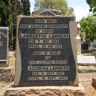 LAMMERS Lambertus 1852-1937 &amp; Jacomina 1862-1949