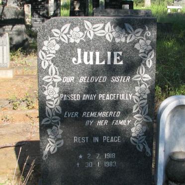 LATO? Julie 1918-1983